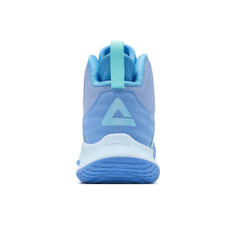 PEAK TP9 P MOTIVE Technology Cushioning Coverage Abrasion Resistant Breathable Performance Basketball Shoes Men's Blue-4