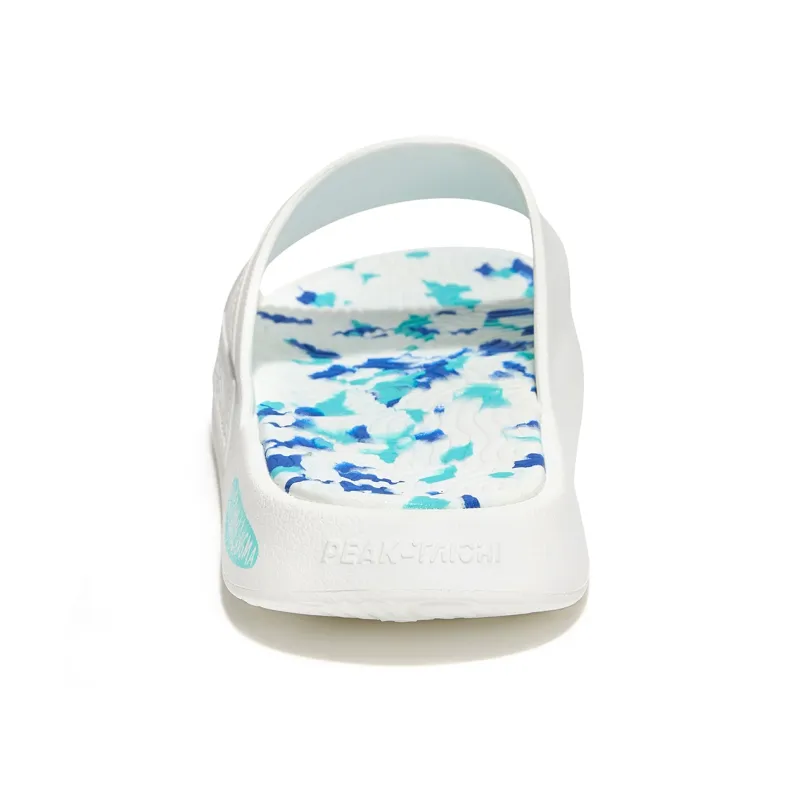 PEAK State Pole Guochuang Slippers Slide Slippers Unisex Mount Everest Blue Tone Moment-4