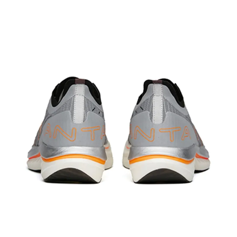 Anta C202 GT Cushioning Slip Resistant Support Rebound Low Top Running Shoes Men's Silver Black Red Moon Eclipse-4
