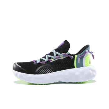 PEAK AI Taichi Cloud R1 Night Running Shoes Men's Black White
