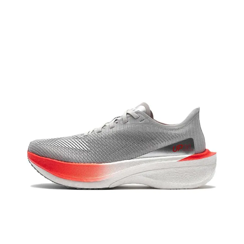 PEAK UP30 2.0 Elite Abrasion Resistant Breathable Low Top Running Shoes Men's Silver-0