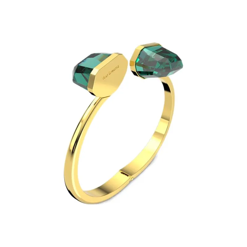Swarovski Lucent Bangles Women's Gold-1