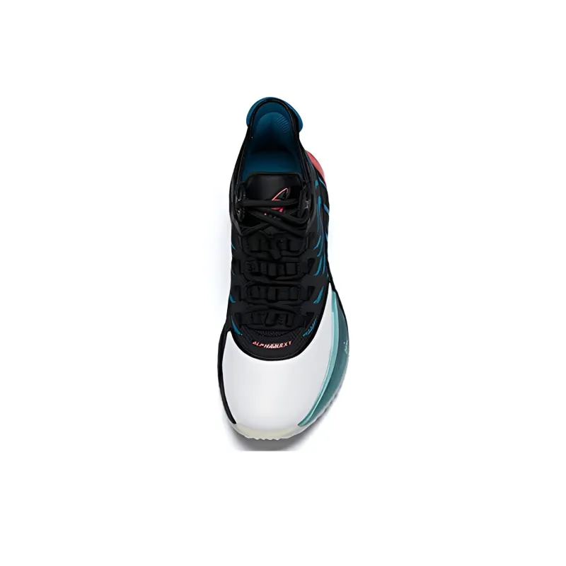 Anta GH1 Low Hayward Abrasion Resistant Breathable Low Top Basketball Shoes Men's Black Blue-2