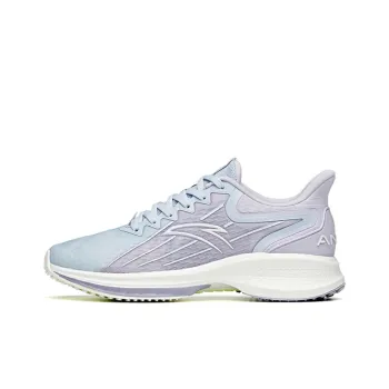 Anta Gazelle 1.0 Running Collection Low Top Running Shoes Women's Purple Blue