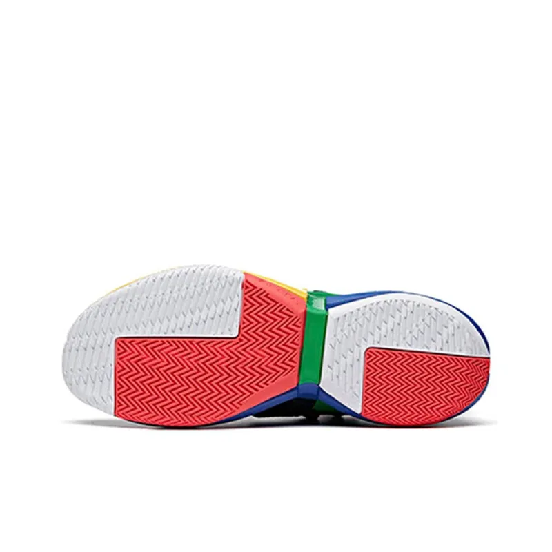 Anta Airspace 2 Shock Absorbers With Slip Resistant And Abrasion Resistant Properties Low Top Basketball Shoes Men's-5