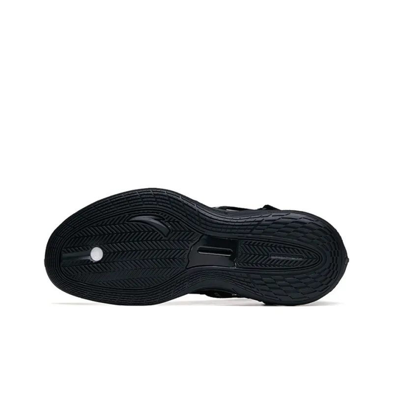 ANTA GH3 Basketball Shoes Men Low Top Black-4