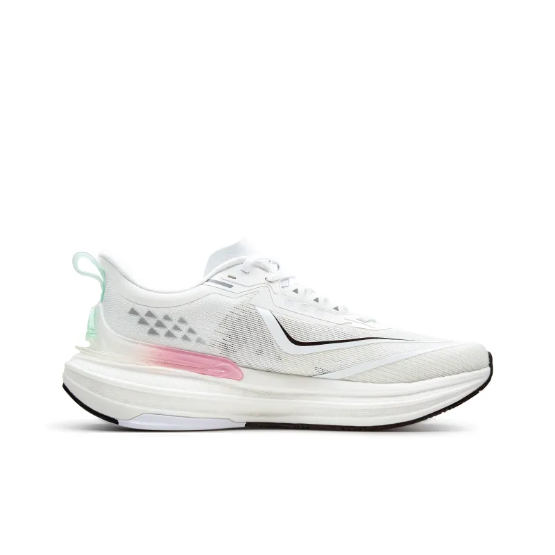 PEAK State Pole 6.0 Running Shoes Men Low Top White/Pink Purple-1