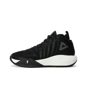 PEAK Magic Bullets Basketball Shoes Men Mid Top Black White