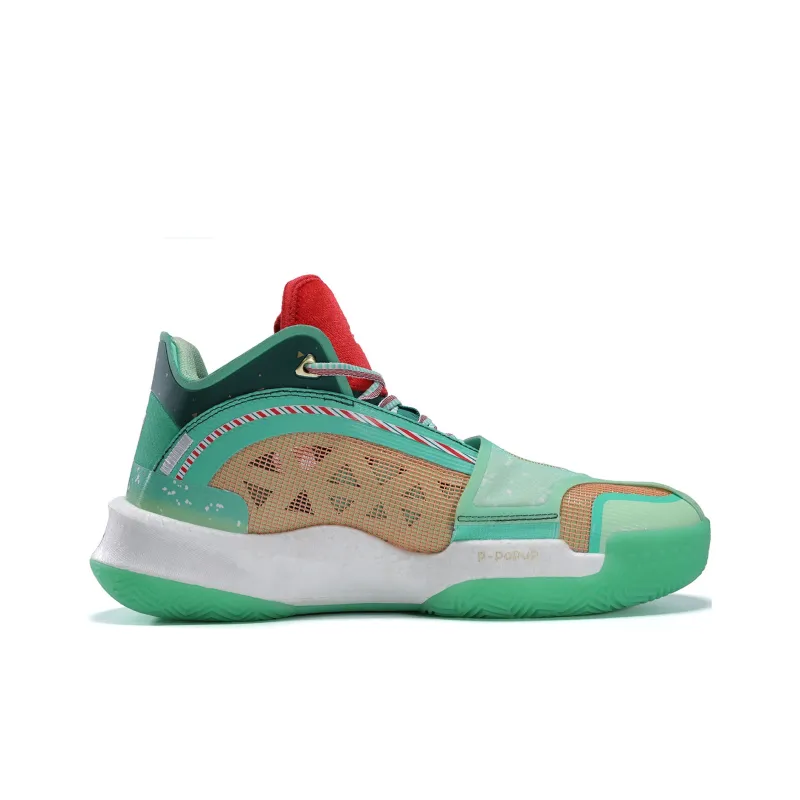 PEAK Surfing The Big Triangle 1.0 Basketball Shoes Men High Top Mixed Color-2