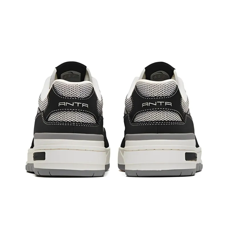 ANTA Flame 4.0 Skateboard Shoes Men Low Top Black/White-3