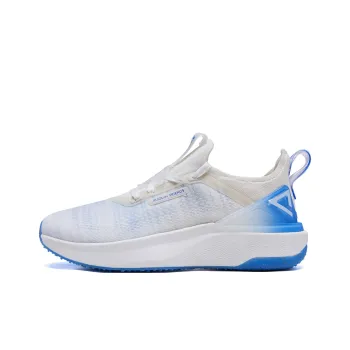 PEAK State Pole 4.0 Running Shoes Men Low Top White/Beige/Blue
