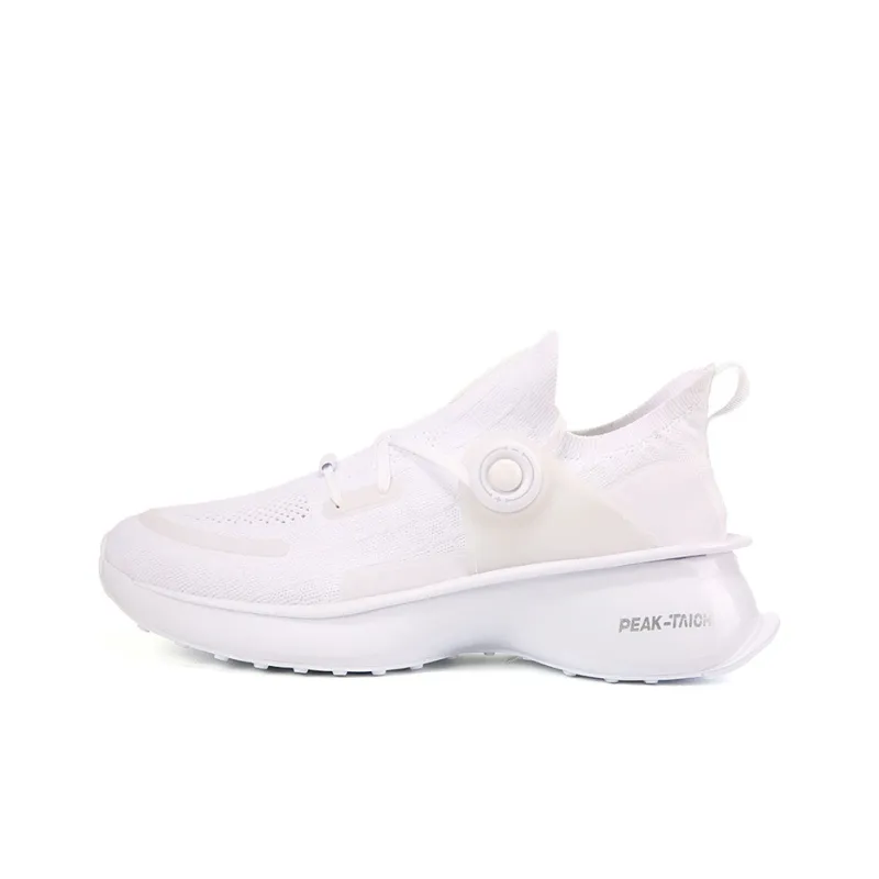PEAK Tai Ji2.0 Anti Slip Wear Resistant Low Top Running Shoes Women's White-0