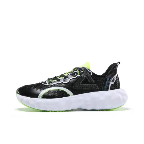 PEAK Taichi Cloud R1 3D Width Anti Slip And Wear Resistant Lightweight Low Top Sports Casual Court shoes Men's Black White