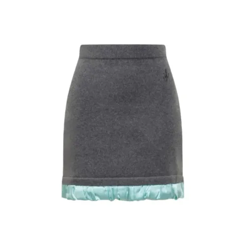 JW Anderson Casual Short Skirts Women's Gray