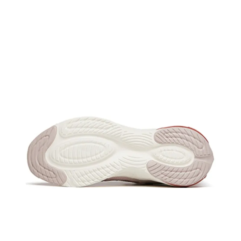 Anta Rocket 2.0 Cushioned Abrasion Resistant Slip Resistant Low Top Running Shoes Women's Lotus Gray-5