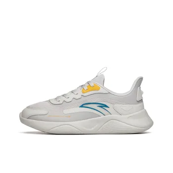 Anta Lingyun Lightweight Low Top Running Shoes Men's One Gray