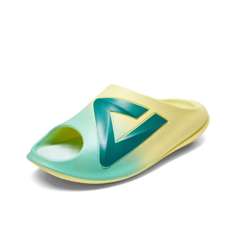 PEAK Very Small Fat Drag Slide Slippers Men's Green-2