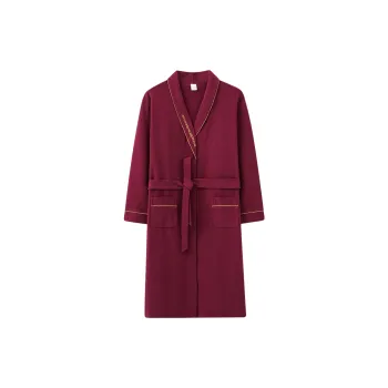MADALLO Pajama Robe Women's Deep Red