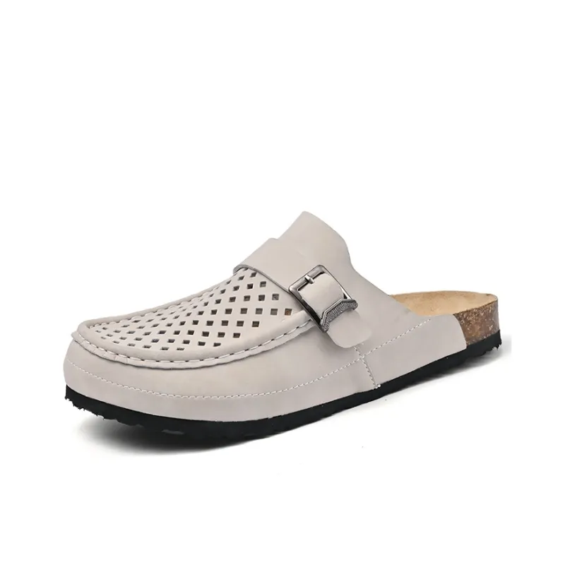OUBT Cork Sole Wrap toe Slippers Men's-1