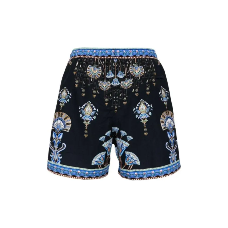Camilla Under Scarab Skies Swim Shorts-1