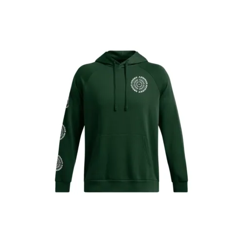 Under Armour Rival Fleece Sweatshirts Men Forest Green