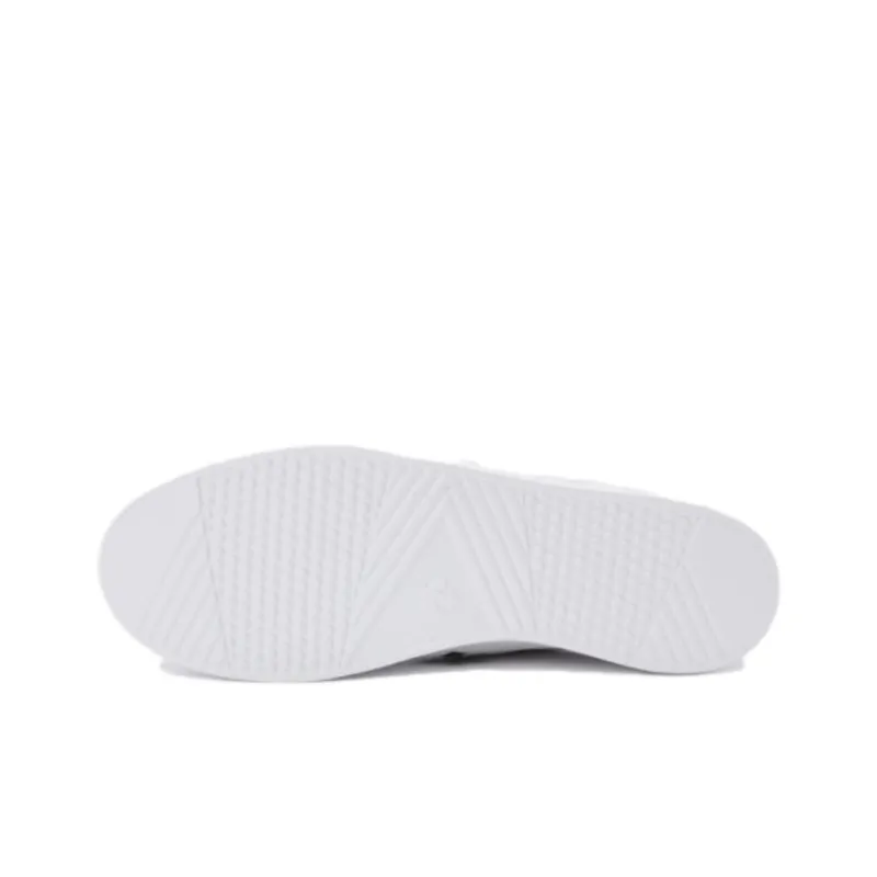 DESCENTE Non slip Lightweight Low Top Skateboard Shoes Unisex White Black-4