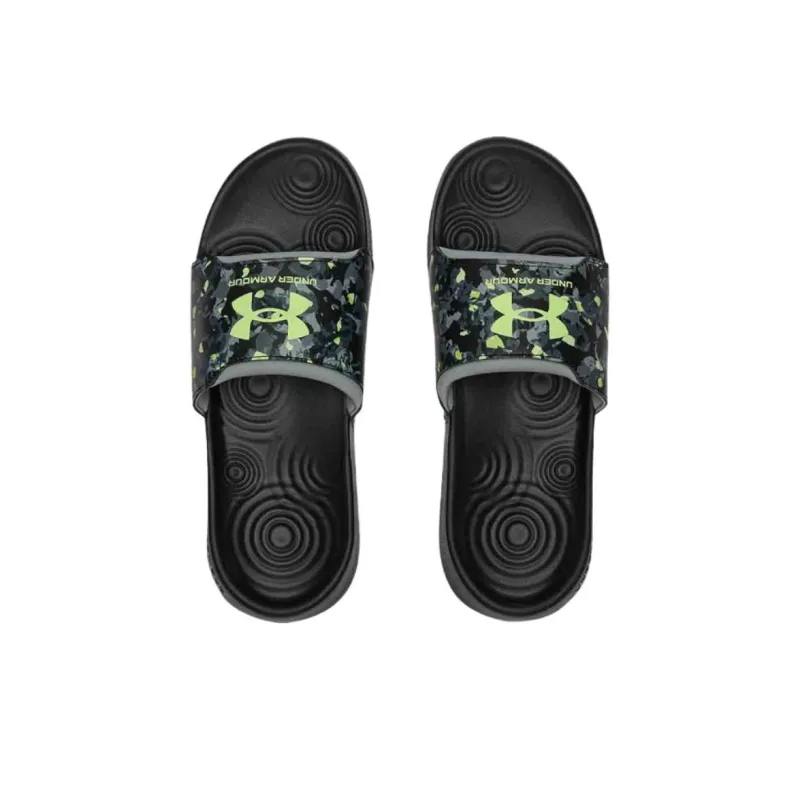 Under Armour Ignite Slip Resistant Abrasion Resistant Slide Slippers Men's Black-3