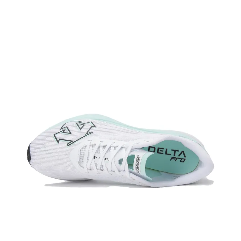 DESCENTE DELTAPRO RACE Running Shoes Unisex Low Top White Green-3