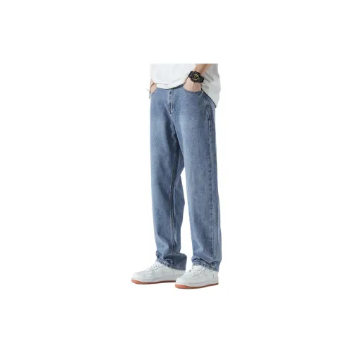 Tonlion Jeans Men Light Blue