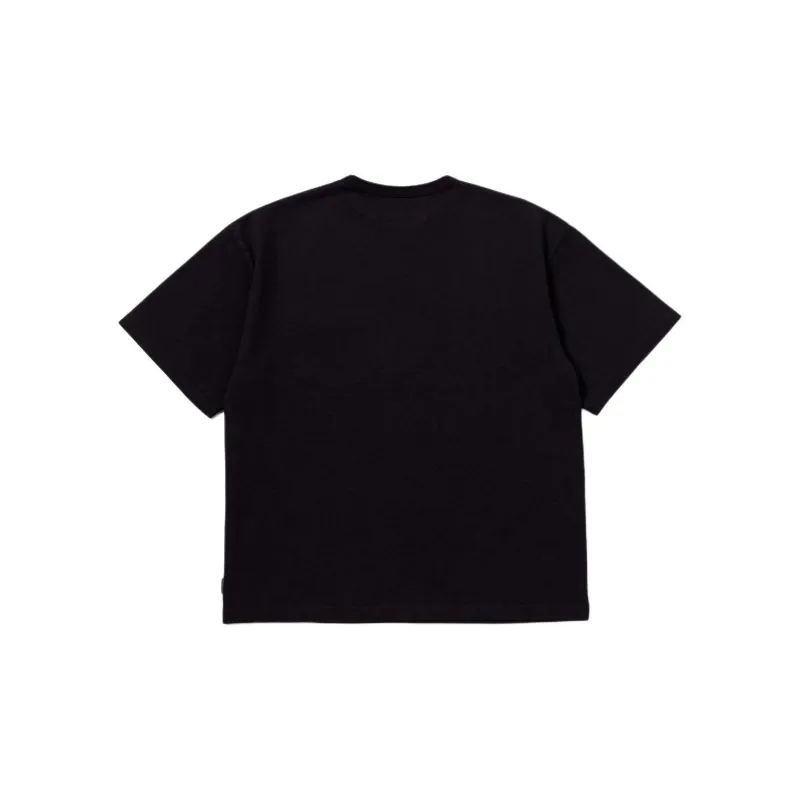 NEIGHBORHOOD Logo embroidered Cotton T shirt-1