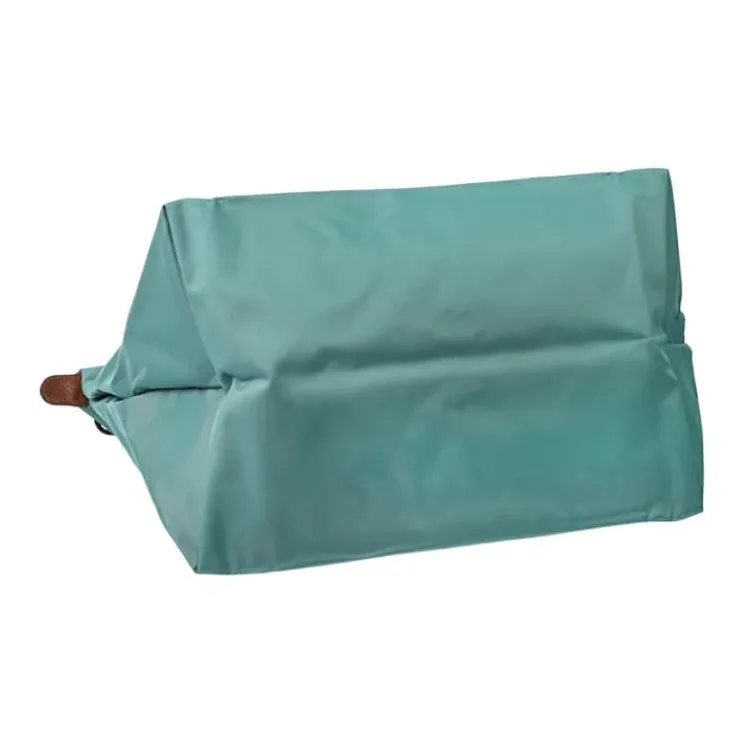 LONGCHAMP Le Pliage Canvas With Leather Trim Tote Bag Shopping Bag Dumpling Bag Handbag Medium Size Women's Beech Green-3