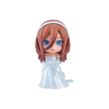 GSC Miku Nakano The Quintessential Quintuplets Wedding Dress Nendoroid Chibi Figures 10cm