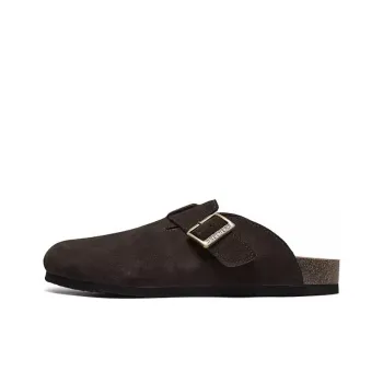 Skechers SKECHERS MENS USA Abrasion Resistant Slip Resistant Wrap toe Slippers Men's Black