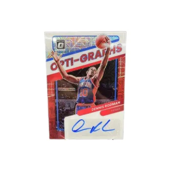 PANINI 2021-22 Durex Op Rodman Big Worm Signature Mojo Folded Ball Card Card Quality Guaranteed Sports Cards 1 Piece