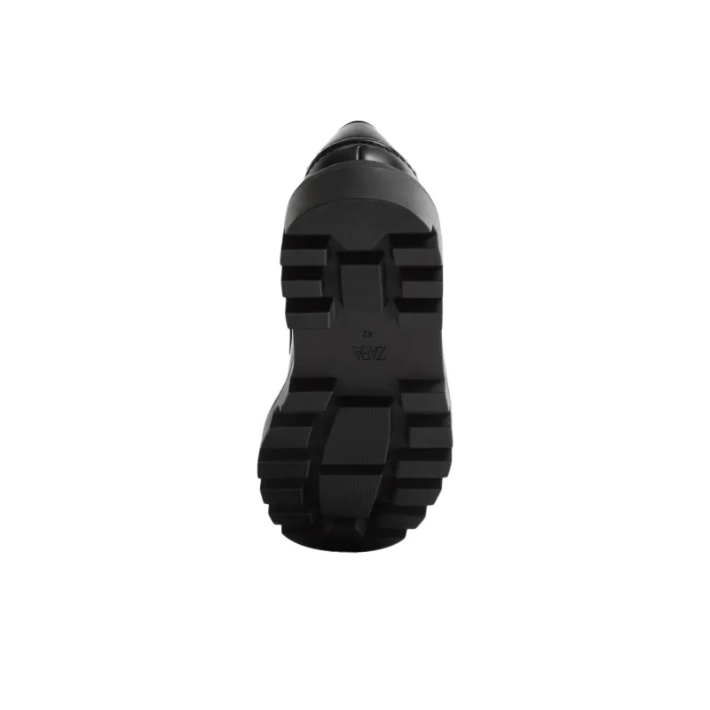 ZARA Loafers Men Black-4