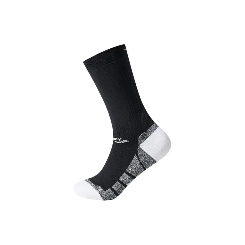 Saucony Knee High Socks Unisex 1 Pack Jet Black-1