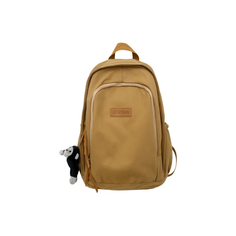 Venerable Brahma Canvas Backpack Unisex White/Black/Khaki/Green-6