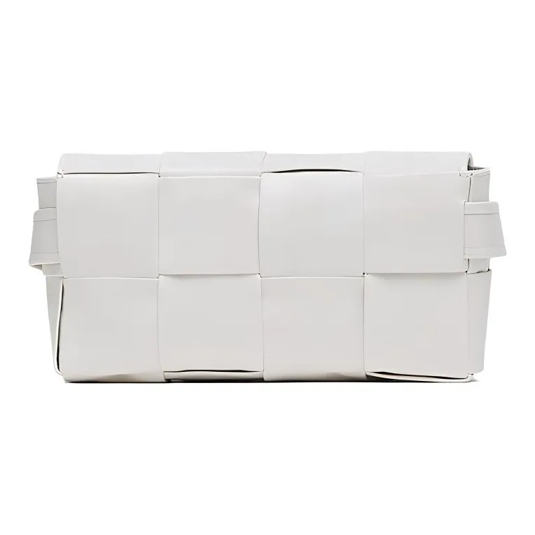 Bottega Veneta Cassette Belt Cow Leather Fanny Pack Mini Men's White-2