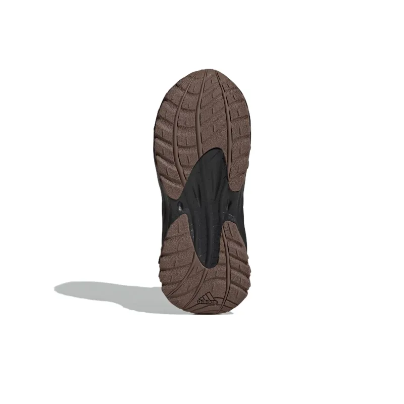 Adidas Maxxwavy Slip Resistant Cushioning Low Top Kids Lifestyle Shoes Black White Brown Kids'-5