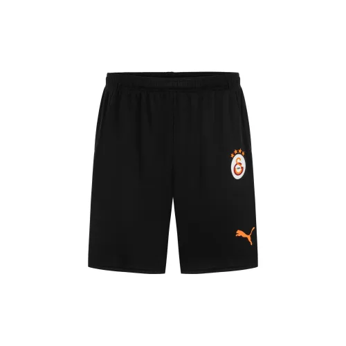 PUMA Soccer Bottoms Men Black/Orange