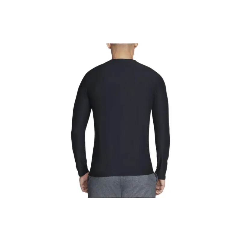 Skechers Go Dri All Day Long Sleeve Tee T-Shirt Men's Black-1