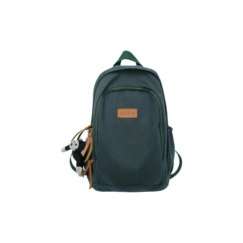 Venerable Brahma Canvas Backpack Unisex White/Black/Khaki/Green-8