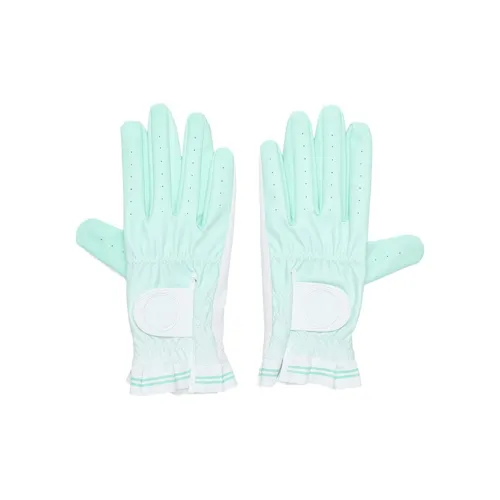 FILA Artificial Leather Other Gloves Women's Green