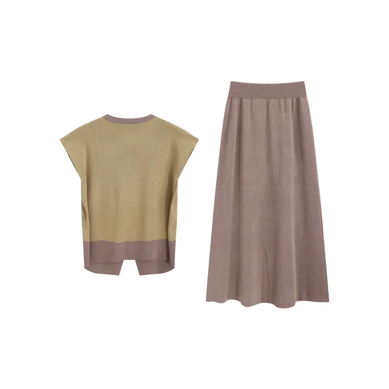 SNZX Two Piece Skirt Sets Women's-4