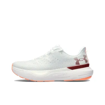 Under Armour Infinite Pro Slip-Resistant Breathable Low-Top Running Shoes Men's White Orange
