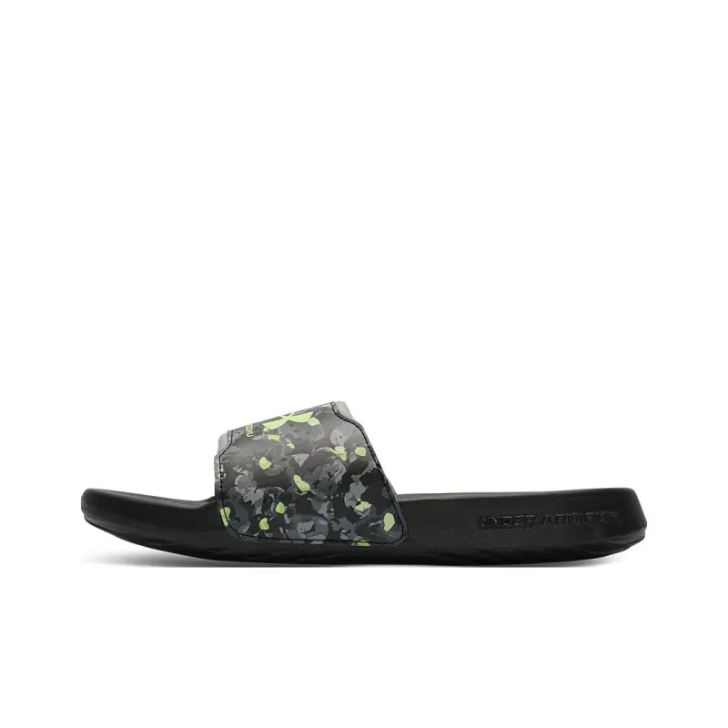 Under Armour Ignite Slip Resistant Abrasion Resistant Slide Slippers Men's Black-0