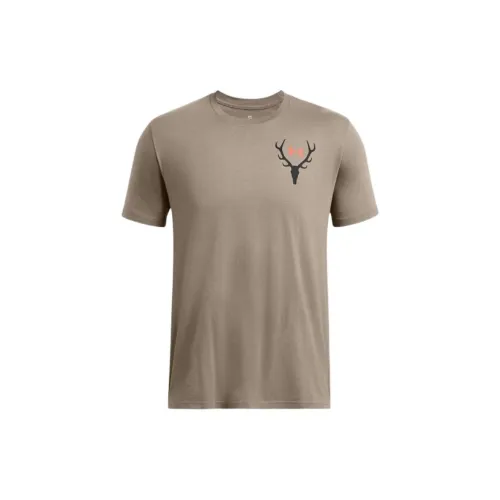 Under Armour Elk Hunting Season T-Shirts Men Taupe