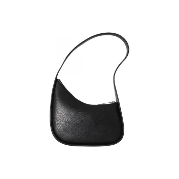 THE ROW Half Moon Leather Shoulder Bag
