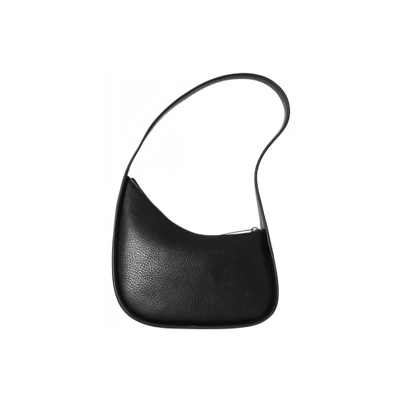 THE ROW Half Moon Leather Shoulder Bag-0