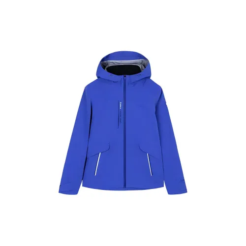 ANTA Variety Training Collection Windbreaker Jackets Women's Eye-Catching Blue